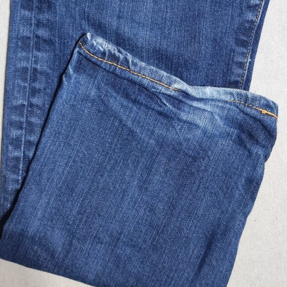 Levi's 504 jeans men's size W30 X L30 ink blue colour straight leg slim denim - Picture 11 of 14